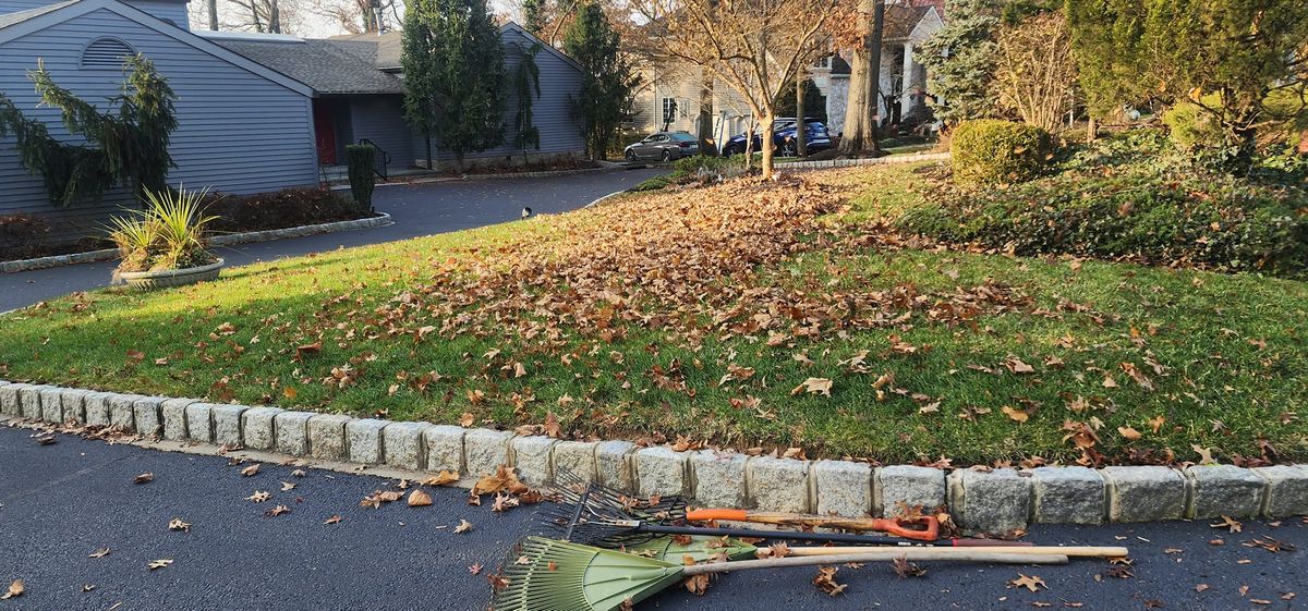 Fall and Spring Clean Up for Mayan Landscape Construction in Jackson, NJ