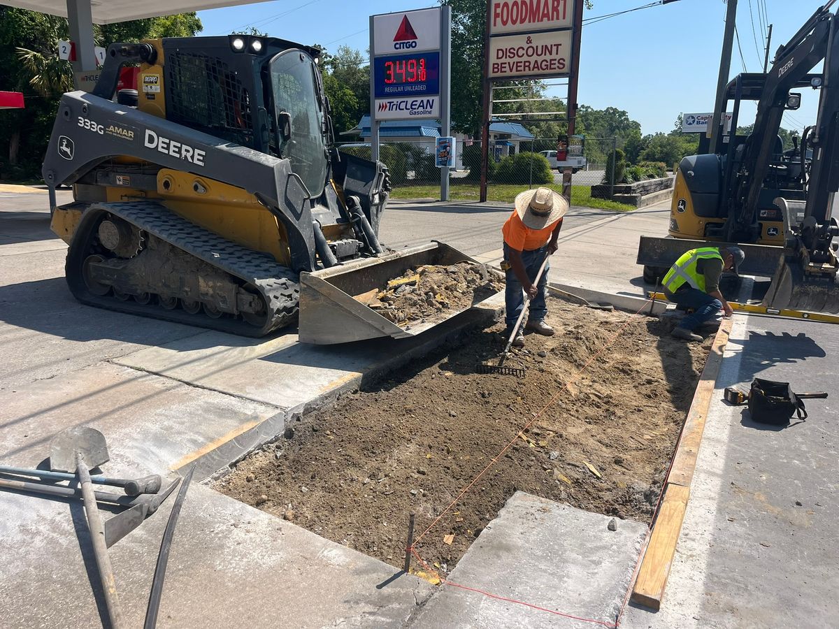 DOT Sidewalks for Lamar Construction in North Central, FL