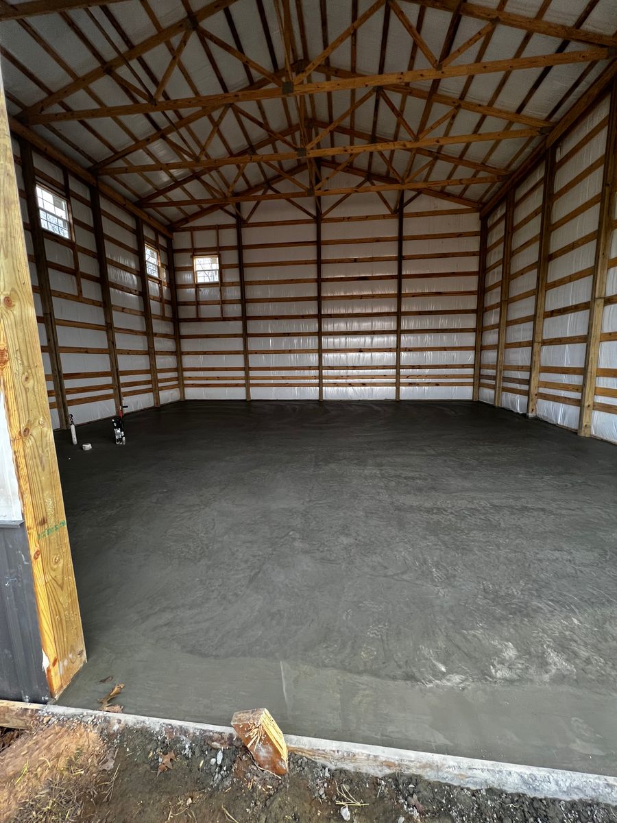 Flatwork for Modern Concrete LLC in Lowell, AR