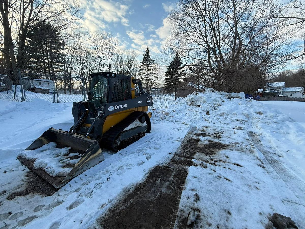 Excavation & Grading for Lennon Land Management in Suffield, CT