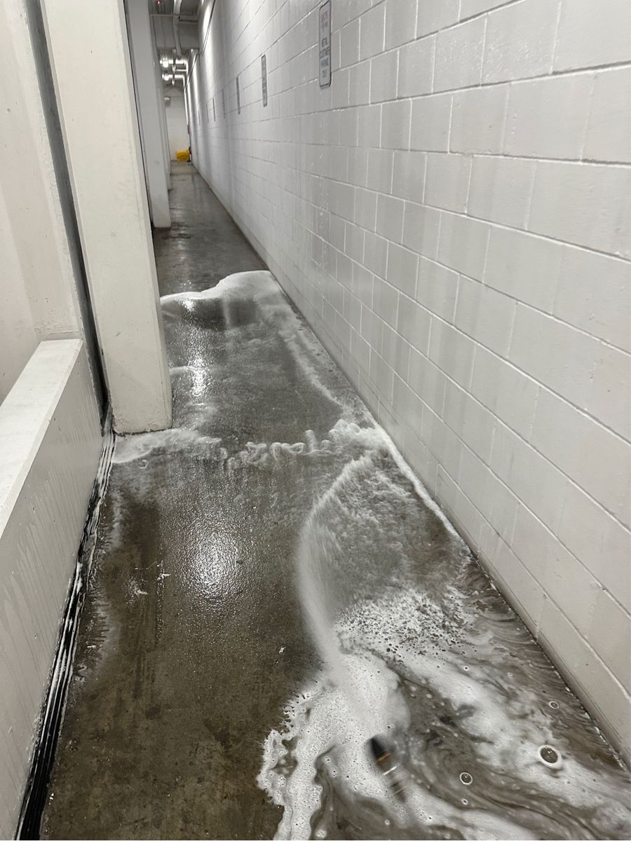 Parking Garage Maintenance for Power Pressure Wash in Houston, TX