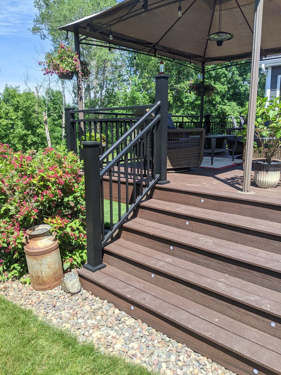 Deck Design for Radke Deck Works & Remodeling in Elk River,  MN