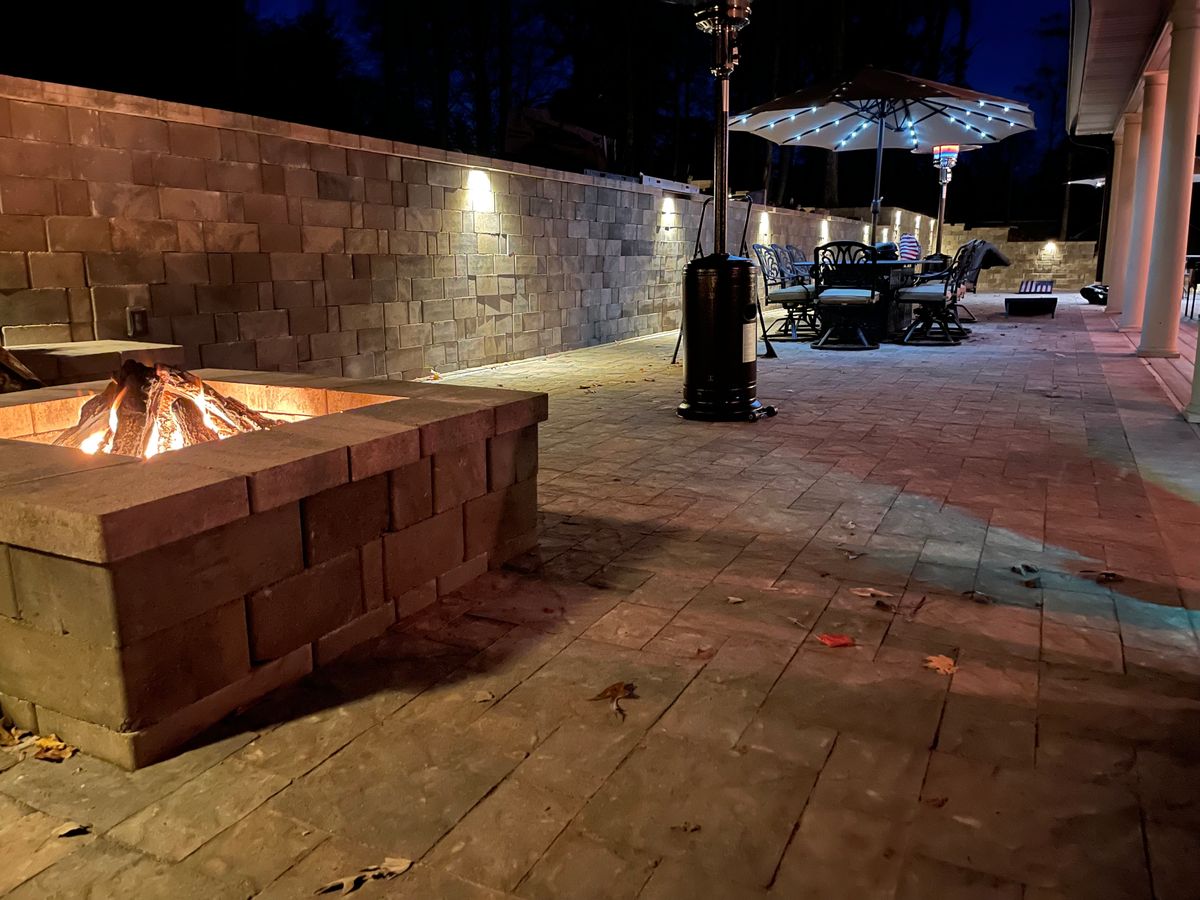 Fire-Pits Installation for Simple Life Landscaping, LLC in , 