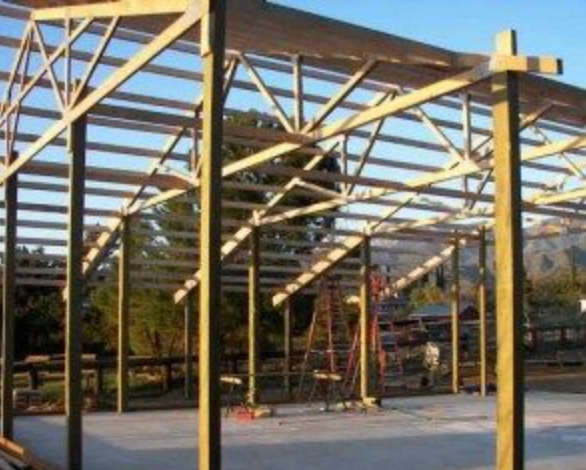 Pole Barns for RT Services & Construction LLC in Quapaw, OK