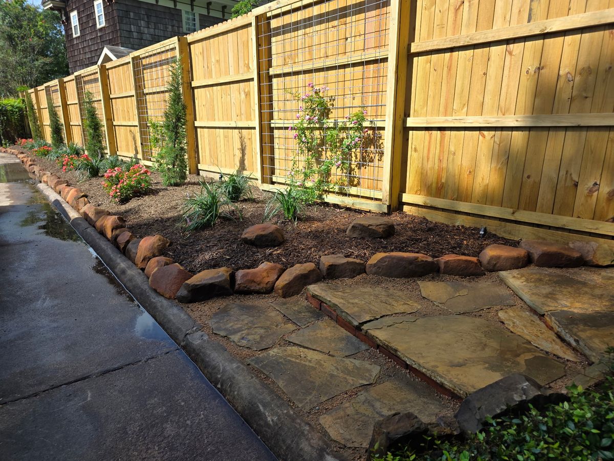 Patio Design & Construction for Bruno's Professional Lawn's & Landscape in Beaumont, TX