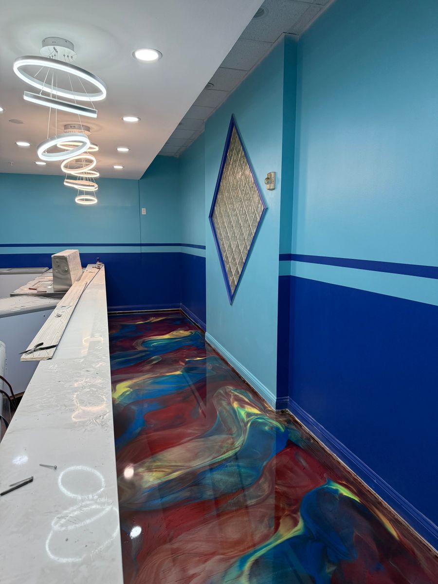 Metallic Floors for Lone Wolf Coatings in Philadelphia, PA