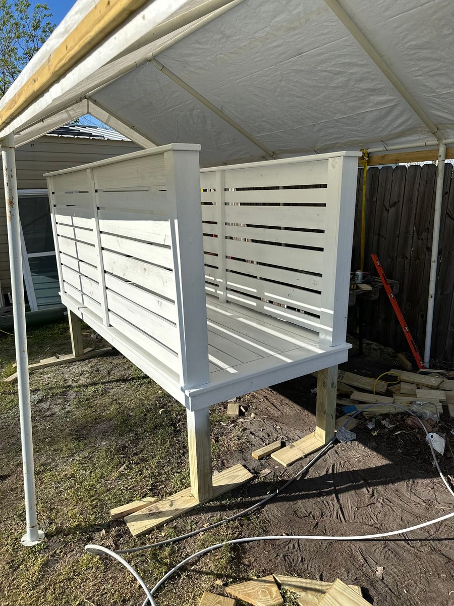 Wood working and carpentry for Everything for the Home Inc. in Santa Rosa Beach, FL