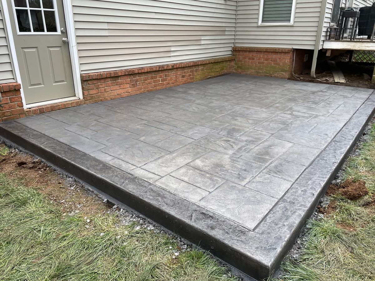 Stamped Concrete for Premier Concrete Scapes in Murfreesboro, TN