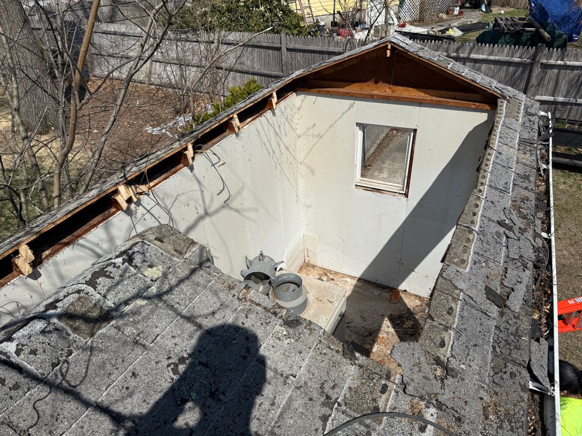 Shed demolition for Quality Demo Services LLC in Lawrence, MA