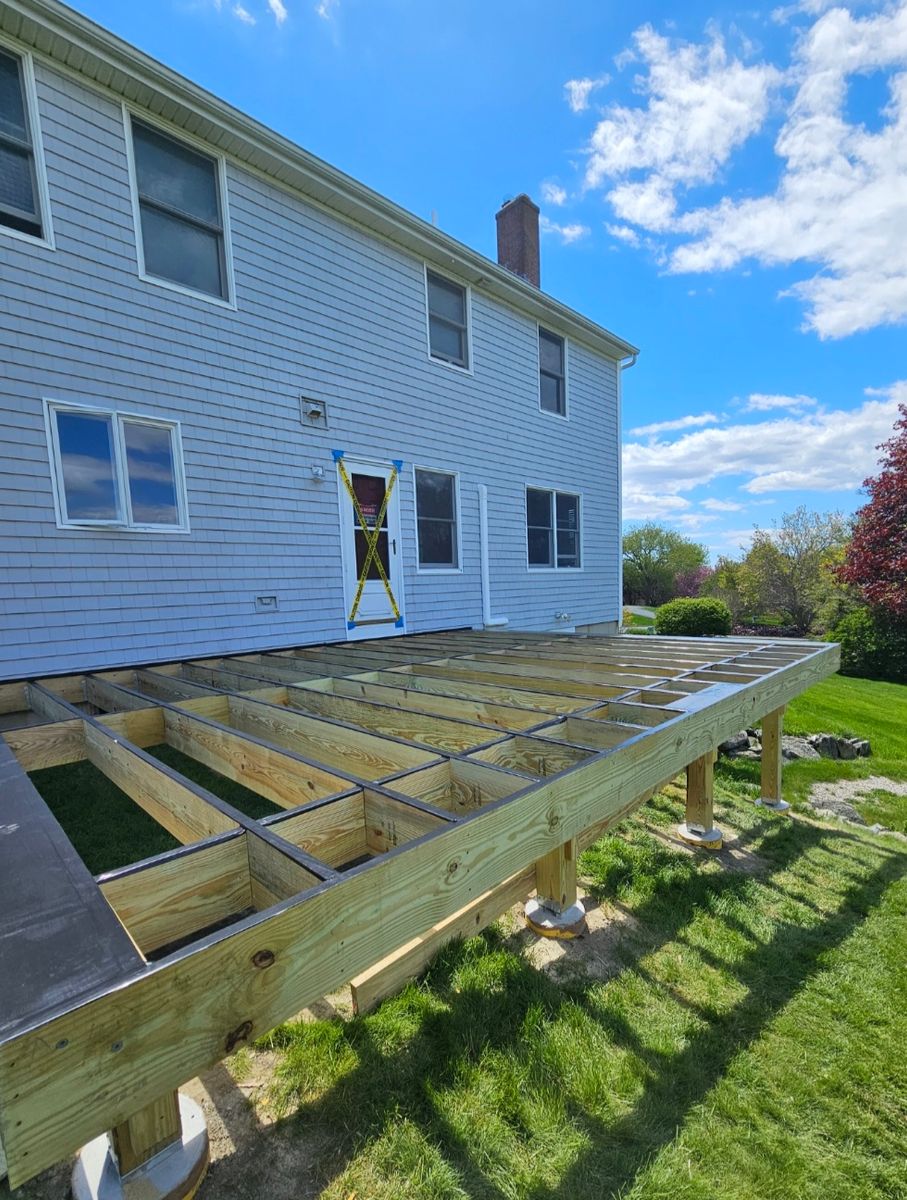 Deck Building for South Coast Decks LLC in Mansfield, MA