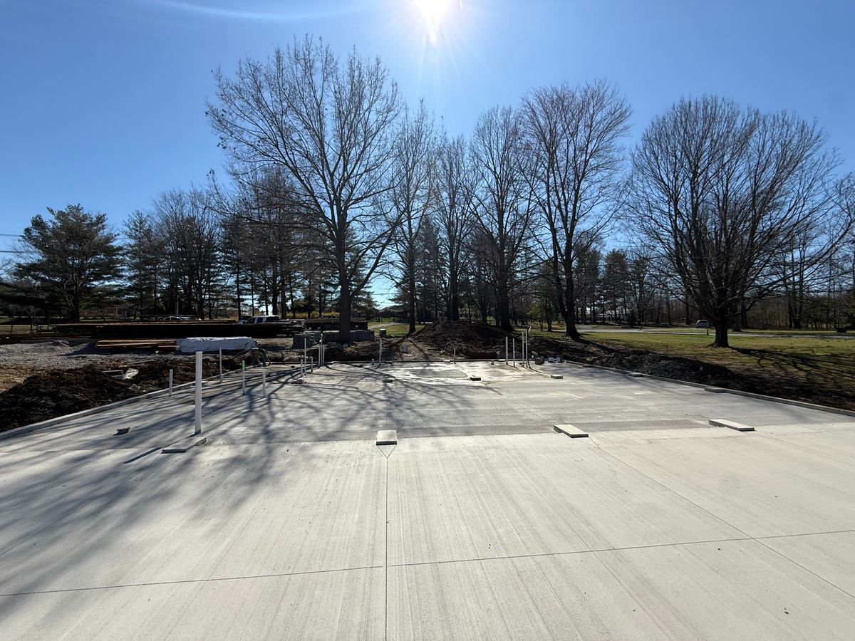 Concrete Slab Construction for Buckel Concrete in New Albany, IN