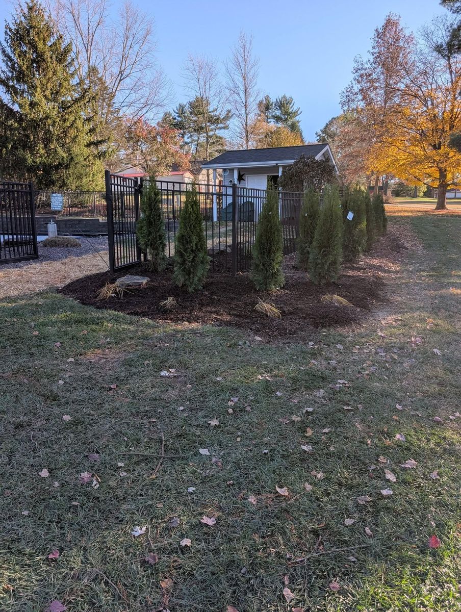 Landscaping Installation for J&S Mowing & More in Huntingburg, IN