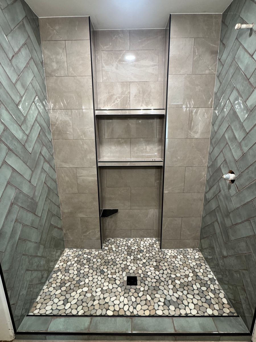 Bathroom Tiling for Dakota Tile & Stone in Belle Fourche, SD
