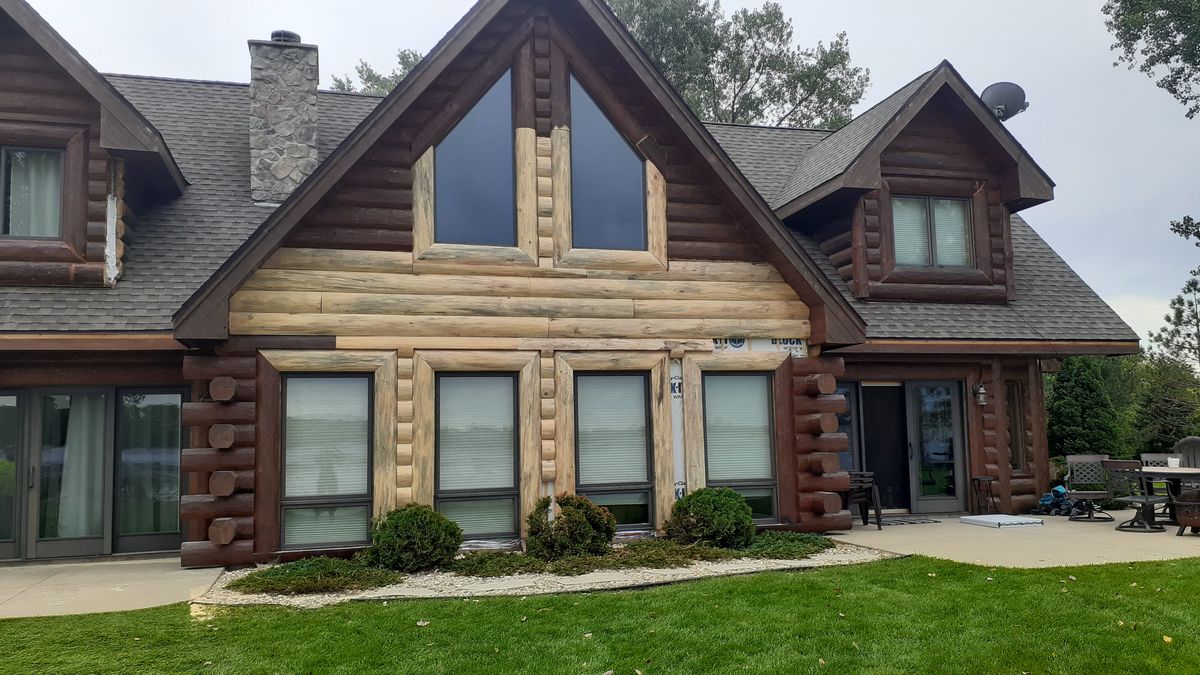 Log Cabin Restoration for Final Coat Drywall & Painting LLC in Hendrix , MN