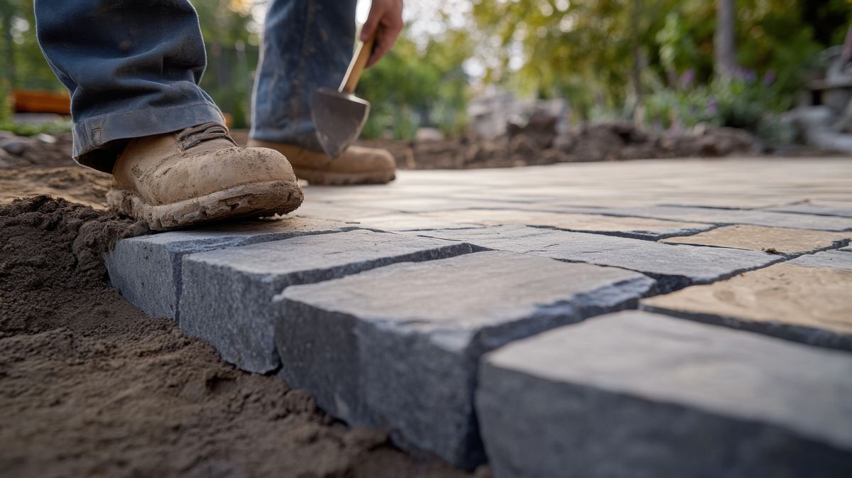 Patio Design & Construction for Davalos Masonry in Mesquite, TX