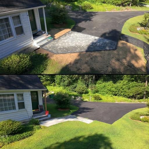 Landscaping installation for NK Landscaping LLC in Dutchess County, NY