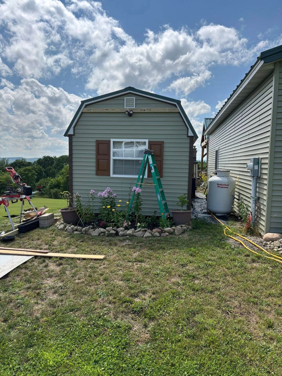 Landscape Design for Spencer Enterprise in Arcade, New York