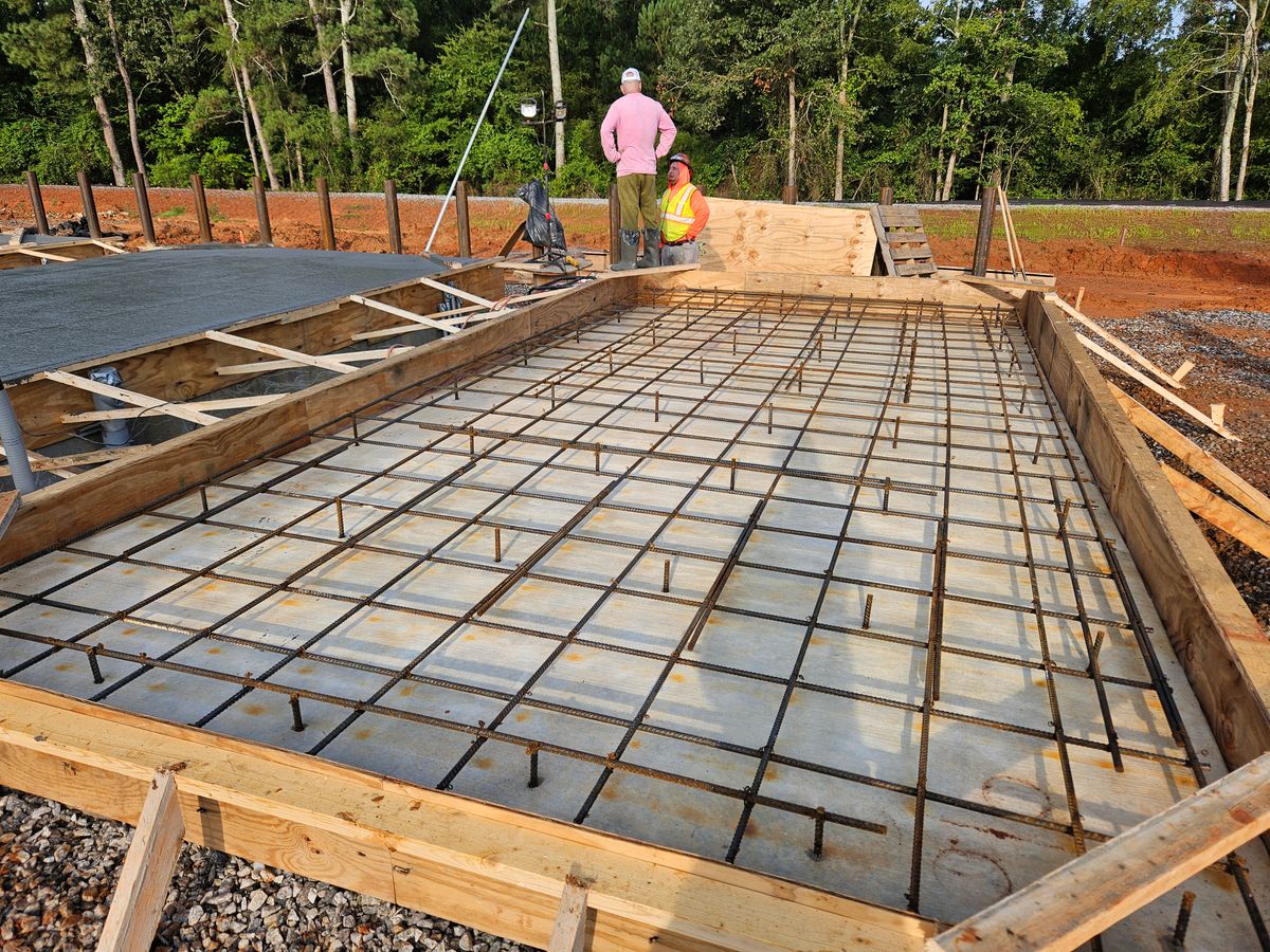 CONCRETE SLAB INSTALLATION for HAYS Property Services in Jefferson, GA