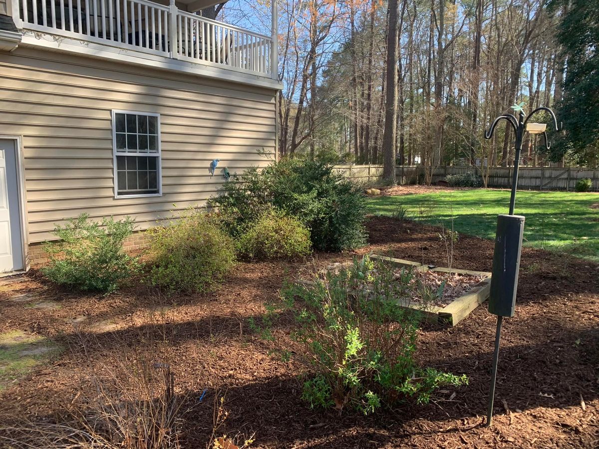 Mulch Installation for Three Brothers Lawn & Landscaping LLC in Yorktown, VA