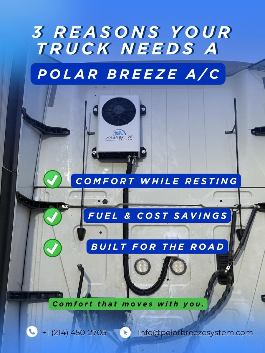 Truck A/C Repairs  for Polar Breeze System in Dallas, TX