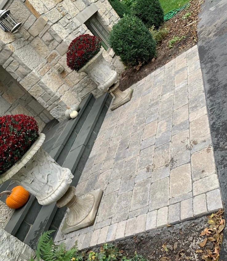 Patio Design & Construction for All in One Masonry in Dedham, MA