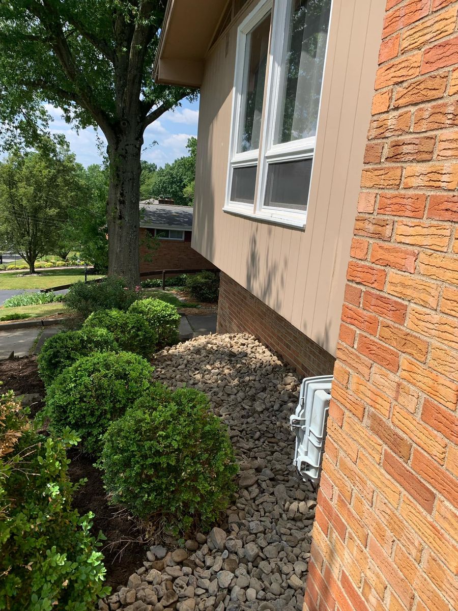 Rock Installation for Trueman Landscaping in Wexford, PA