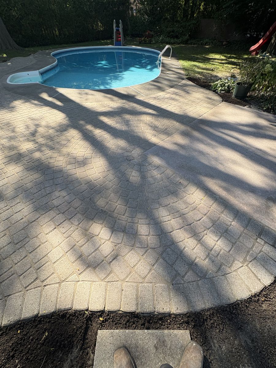 Interlock Repair & Re-Leveling for Pure Pavers Restoration in Burlington, ON