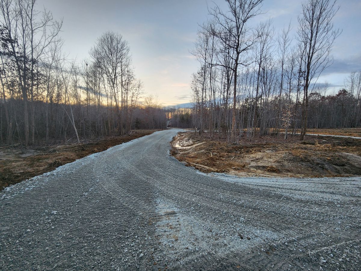 Residential & Commercial Excavation for C.A. Sherry Land Improvement, LLC. in Louisa, VA