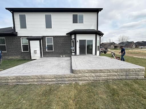 Stamped Concrete for Crown Cement in Canton Township, MI