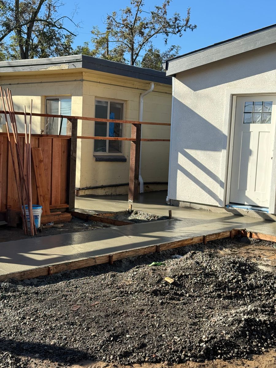 Concrete for Digging Dudes in Hayward, CA