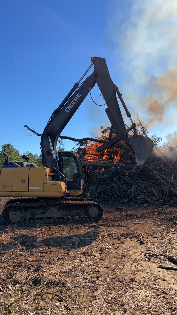 Land Clearing for Lambert Equipment Services in Hessmer, LA