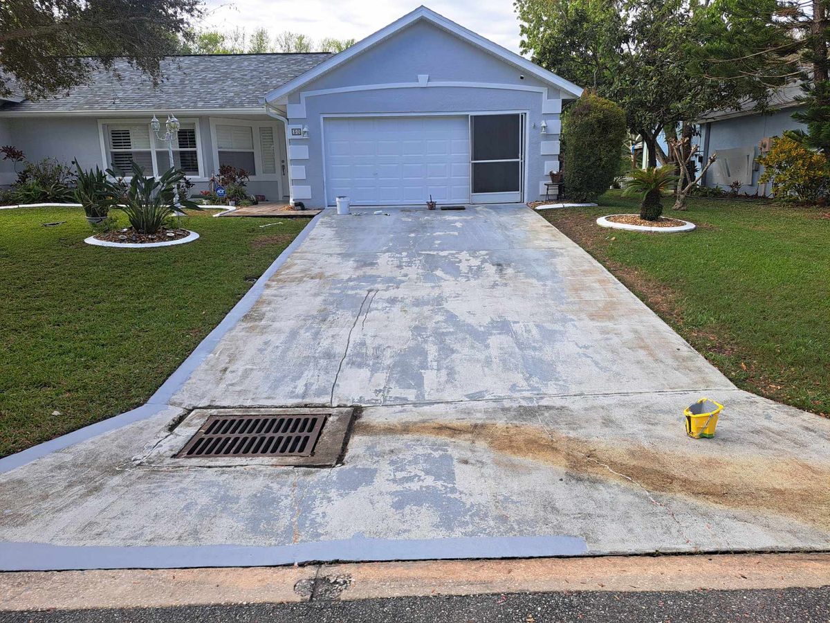 Concrete Coatings for Red Knight Painting in Daytona Beach, FL