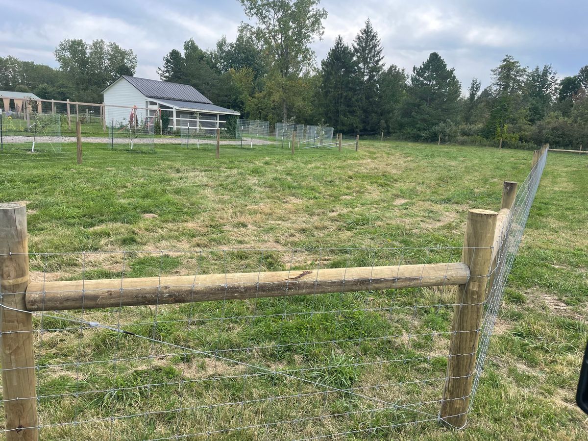 Fence Installation for TMF Services in Lapeer County, MI