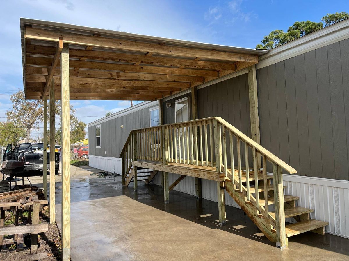 Verandas for JP Remodeling & Construction in Houston, TX