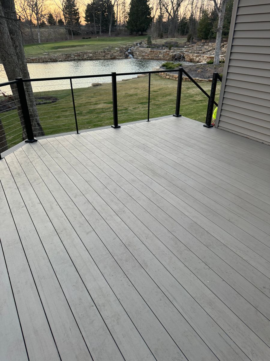 Decks and Patios for Risner Construction in De Motte, IN