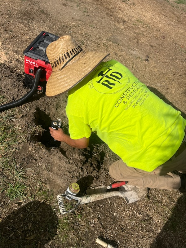 Plumbing for Resurrected Designs Construction in Lakewood, CA