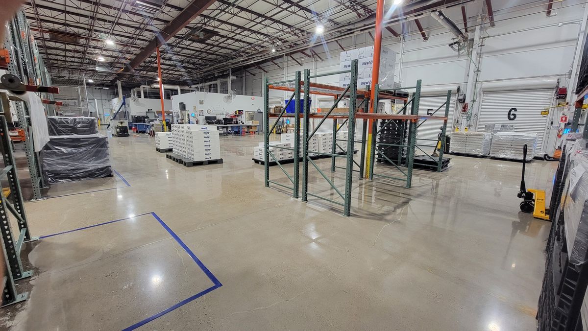 Polished Concrete for Not Just Concrete in Albuquerque, NM