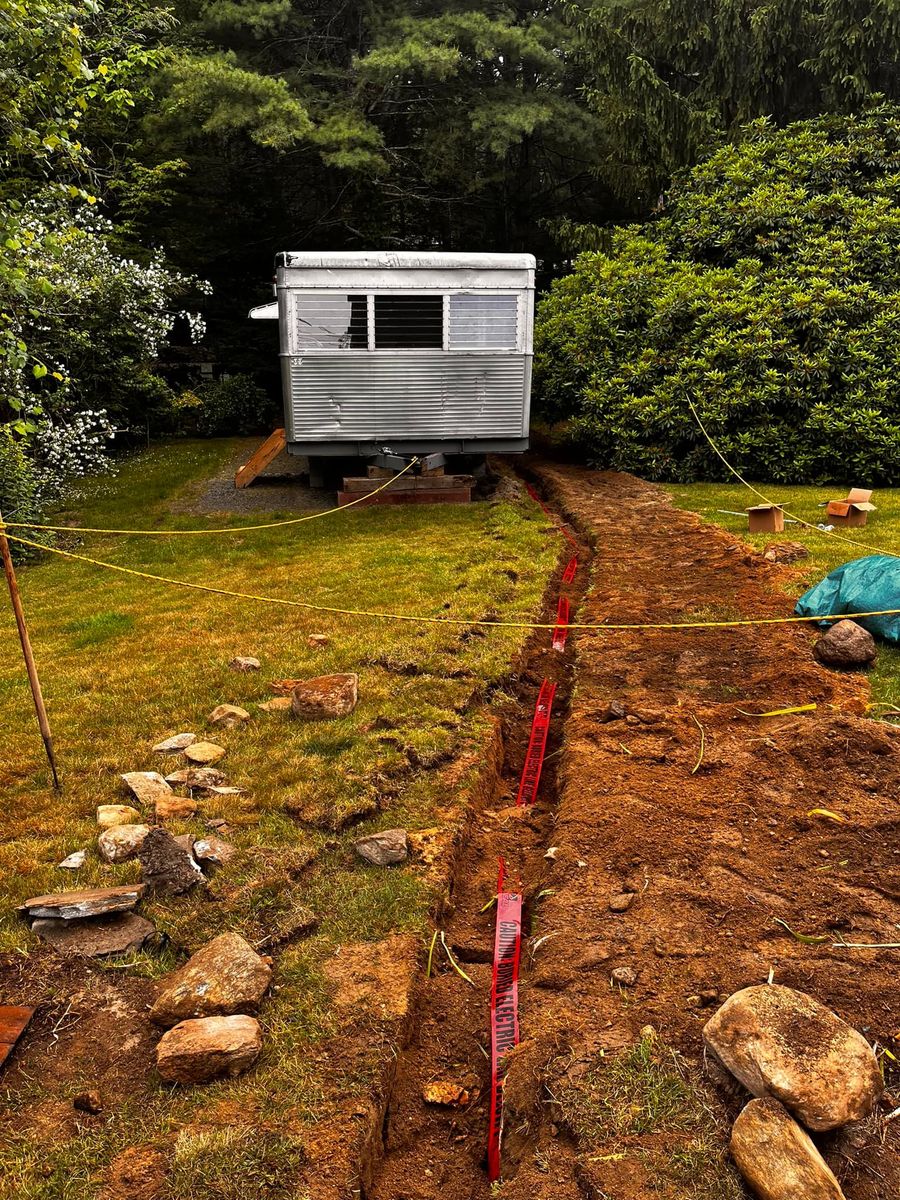 Trenching  for All Phase Contracting in Chepachet, RI
