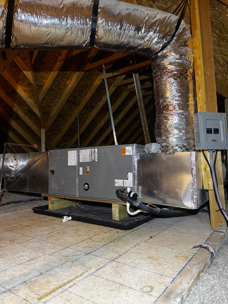 Residential HVAC Installation for Martin Heat and Air in Garfield, AR