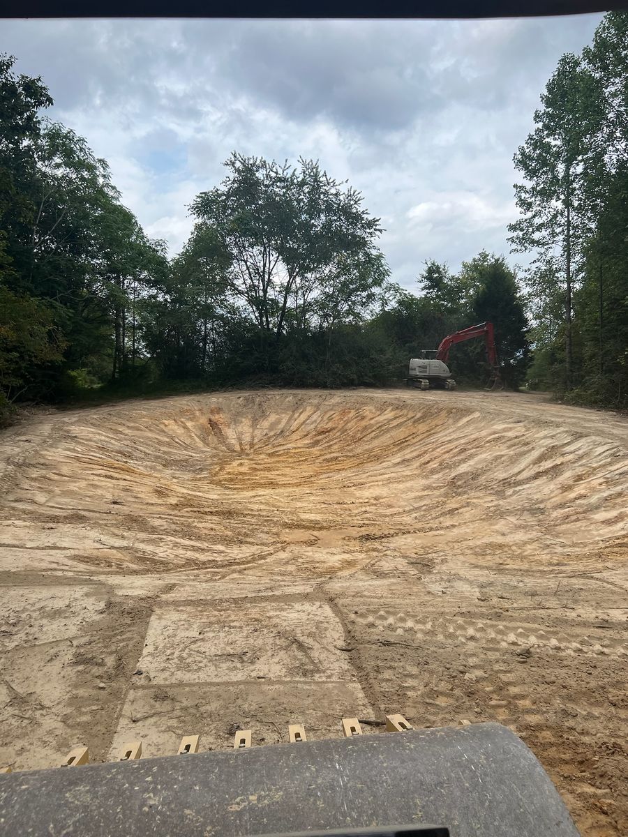 Excavating for Rose Land Services in Pegram, TN