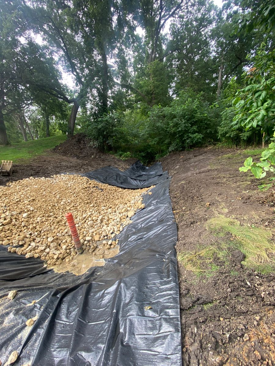 Patio Design & Installation for TDC Excavating in Dubuque, IA