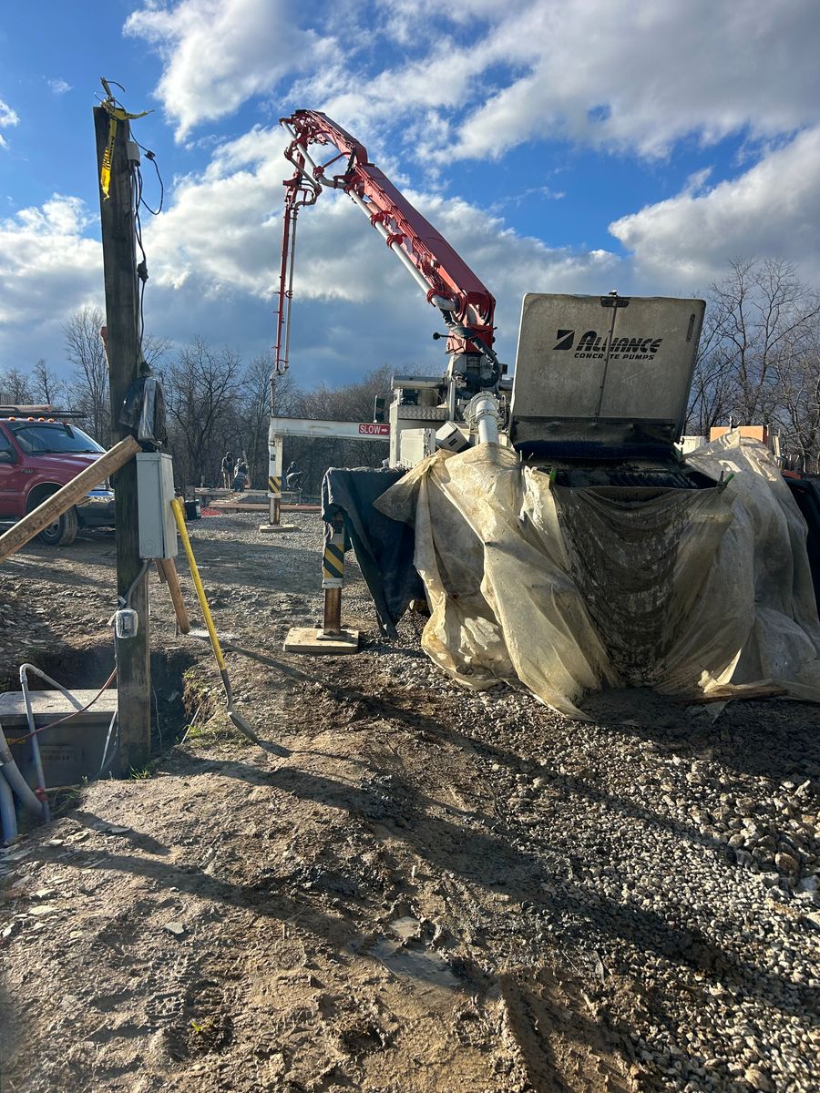 Concrete Pumping for Hanula Concrete Pumping in Pittsburgh, PA