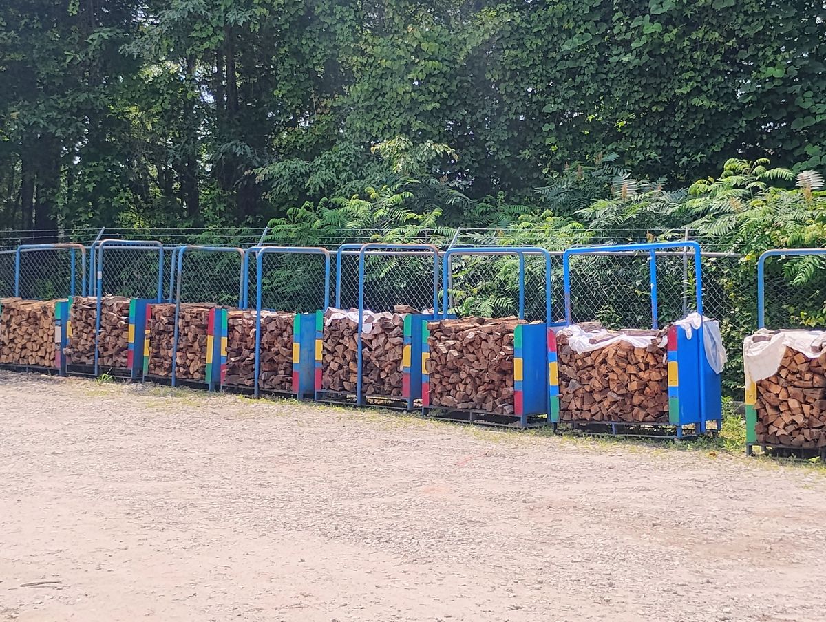 Firewood for BAM Another Pinestraw Lot in Flowery Branch, GA
