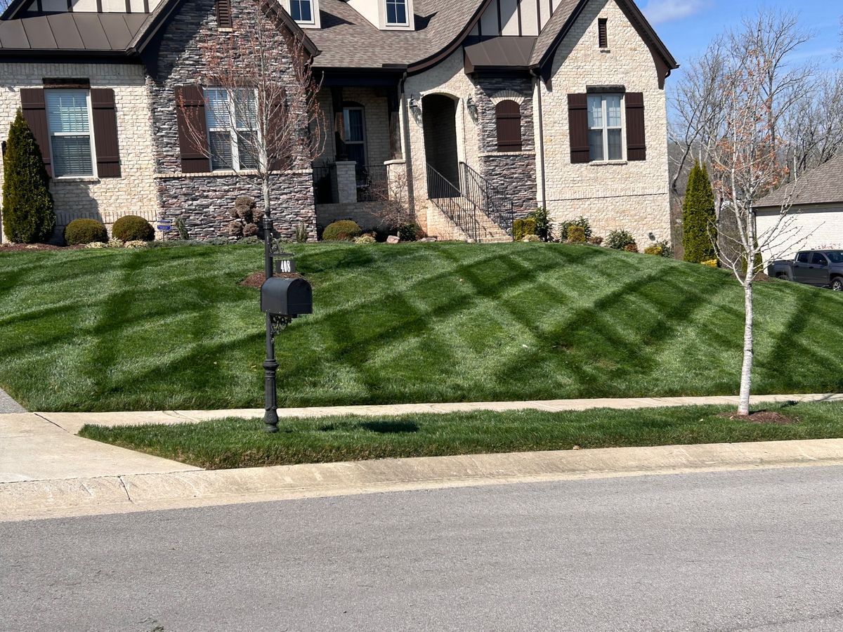 Mowing for Russell's Lawn Care Plus in Nashville, TN