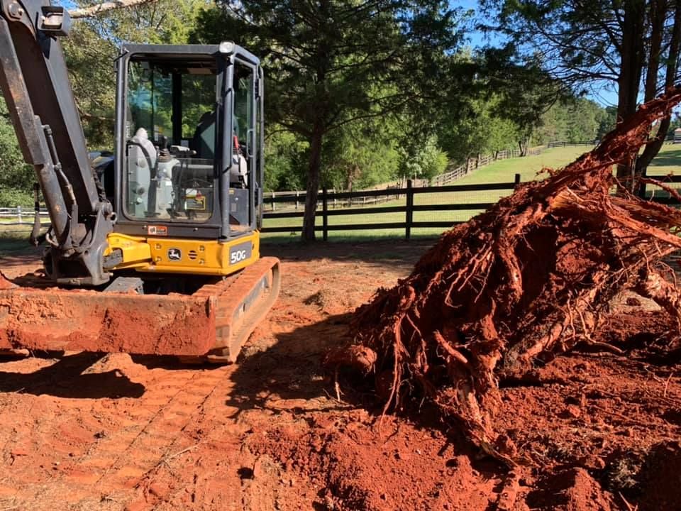 Debris Removal for KLNAX Enterprises Inc. in Social Circle, GA