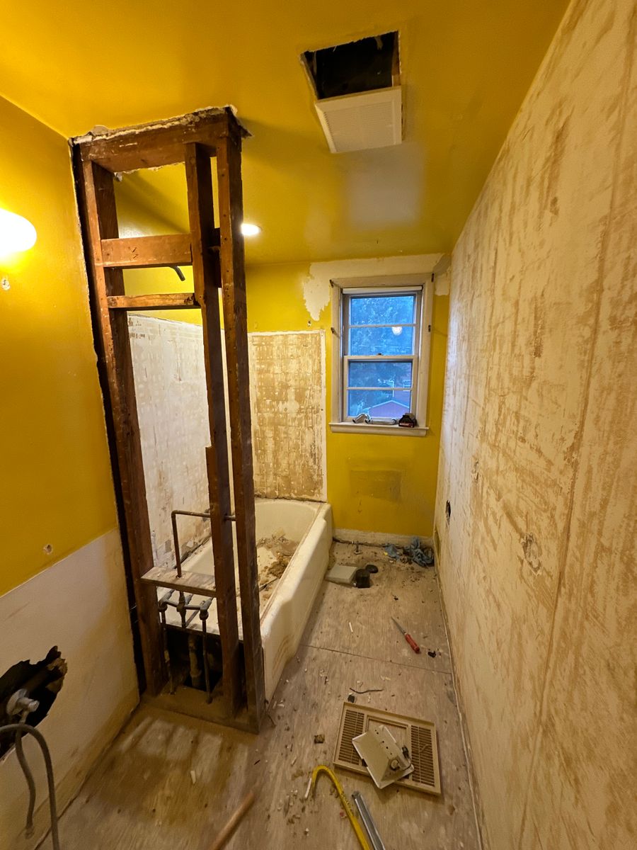 Bathroom Renovation for Chesapeake Solutions in Pasadena, MD