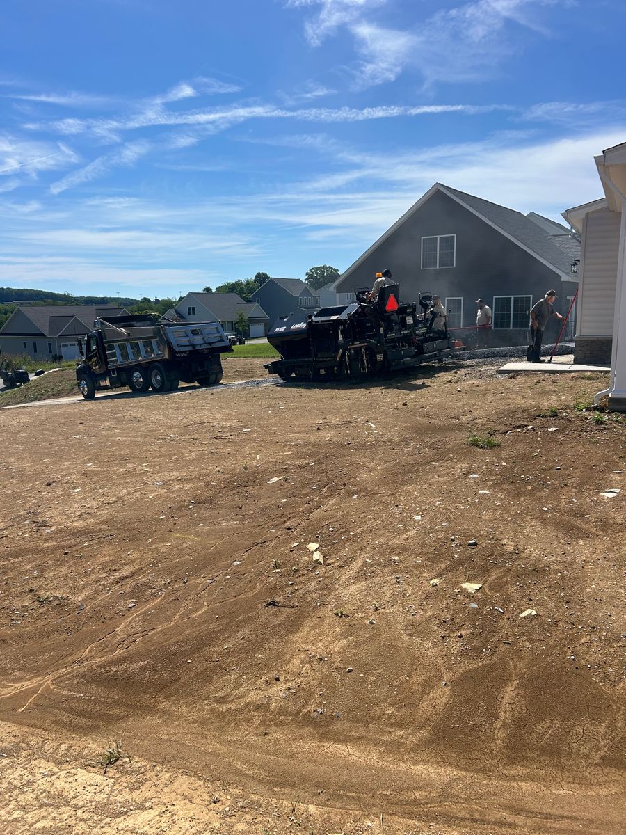 Grading for James R Carter Paving in Roanoke, VA
