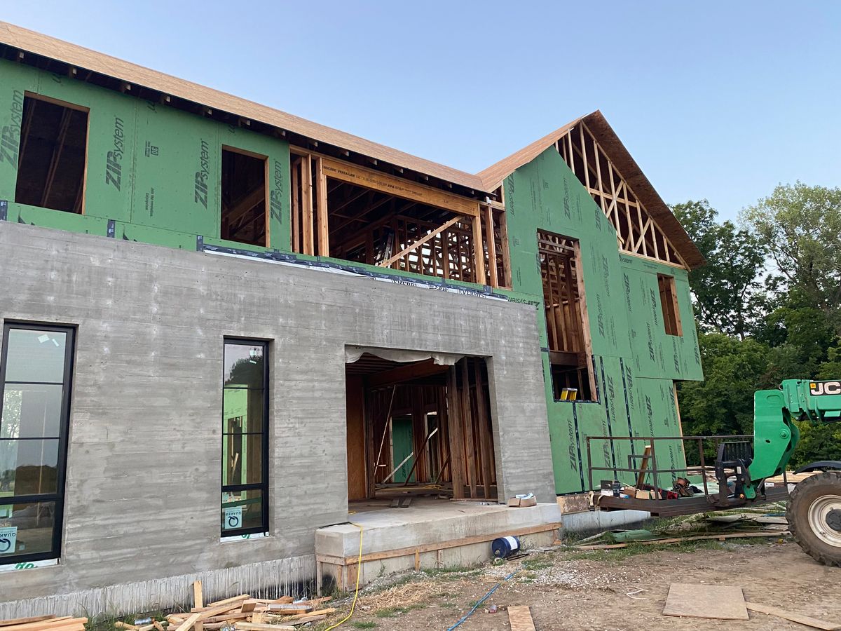 Custom Home Construction for Midwest Framing in Lawrence, KS