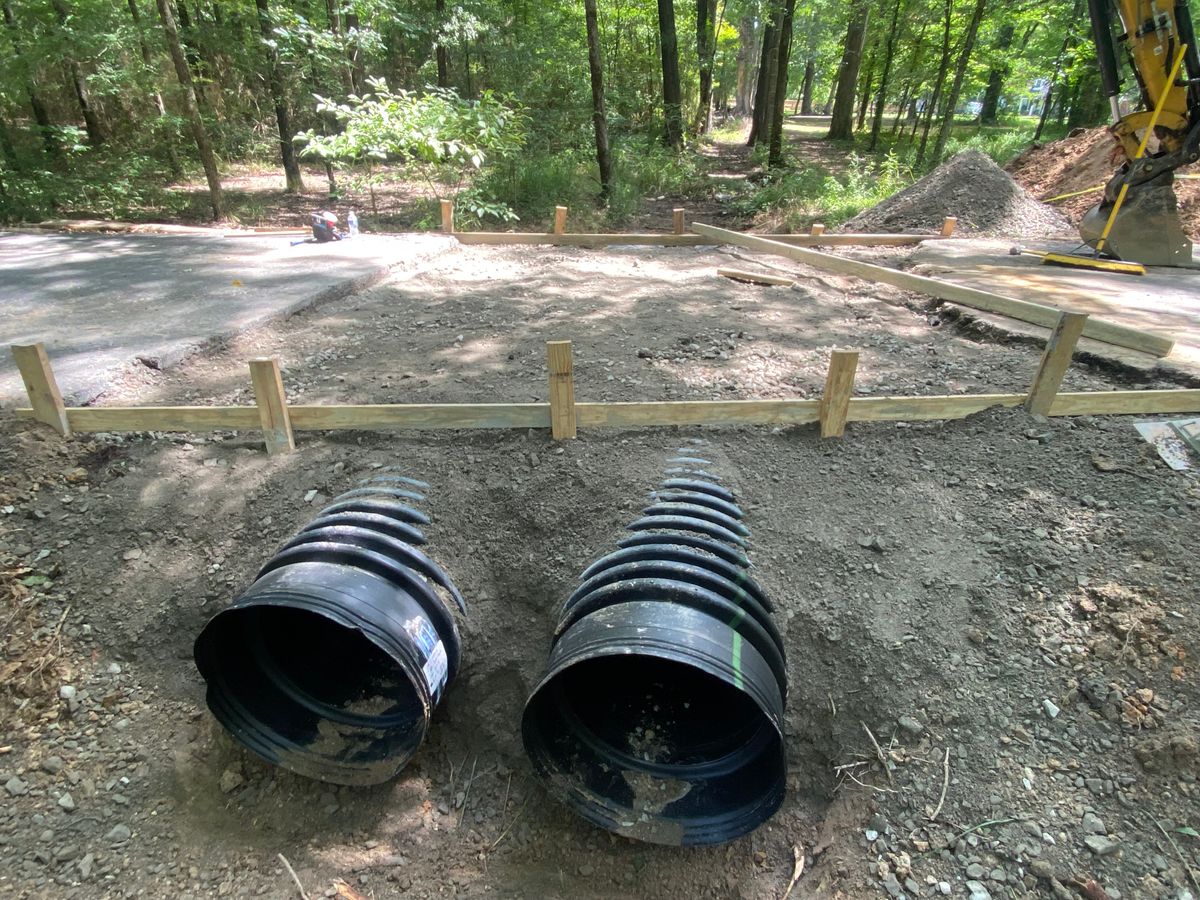 Culverts for Daniel's Dumpsters & Land Improvements in Monroe, LA