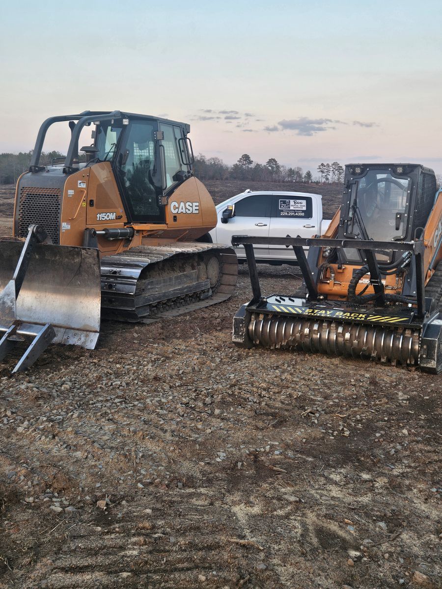 Grading for Boo Septic Tank Service in Houston County, GA